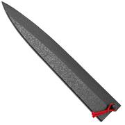 Suncraft Saya KWS-04 cuchillo para sashimi 21 cm, protector de hojas de madera