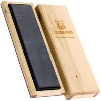 Afbeelding voor Skerper Arkansas natuurslijpsteen NABE30, Surgical Black Arkansas