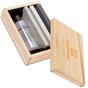 Afbeelding voor Skerper Arkansas Deluxe honing set NAHK03, Soft/Hard/Hard Black Arkansas
