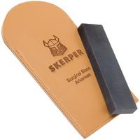 Image for Skerper Arkansas Pocket Stone NAPO30, Surgical Black Arkansas