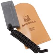 Skerper Arkansas tactische pocketslijpsteen NATA01, Hard Black Arkansas