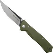 Steel Will Daitengu F11-02 OD-Green G10, Satin, coltello da tasca