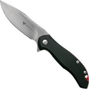 Steel Will Lanner F35M-01 Black G10 and D2, pocket knife