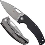 Steel Will Piercer F40-61 Black G10, Framelock pocket knife, Tommaso Rumici design