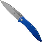 Steel Will Gienah F53-13 Blue, Satin navaja