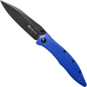 Steel Will Gienah F53-23 blau, Blackwashed Taschenmesser