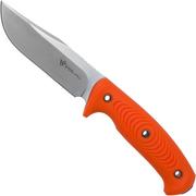 Steel Will Roamer 315-1OR orange vaststaand mes