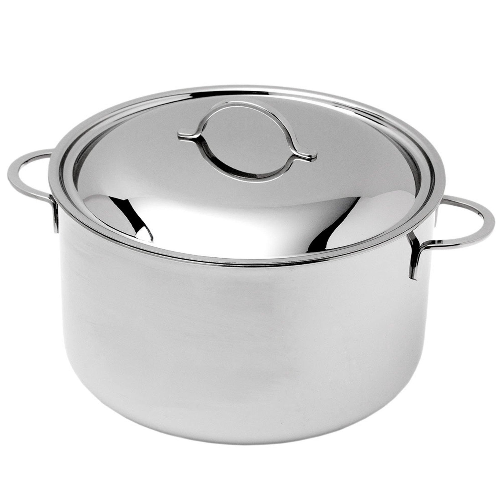 Spring Gourmet, steelpan, meerlaagse pan van roestvrij staal, geschikt voor de oven, met schaalverdeling aan de binnenkant, 16 cm, hoogte 7,5 cm, 1,4 liter, zwart