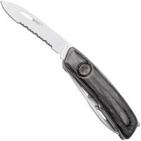 Afbeelding voor Swiza CH05T R AM, KCR.0056.6510, Laminate Black, Zwitsers zakmes, partly serrated, 7 tools