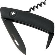 Swiza D01 All black Swiss pocket knife, black