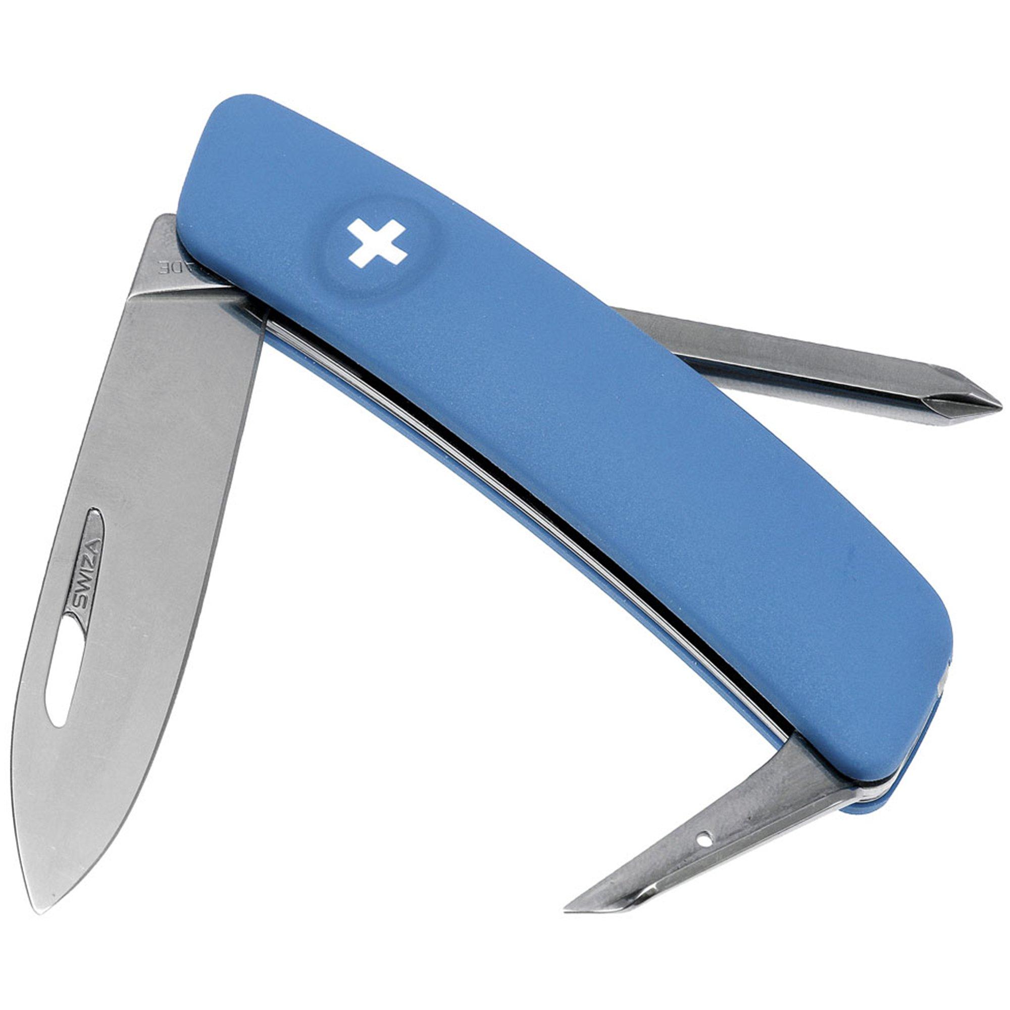 Swiza D02 Schweizer Taschenmesser - blau