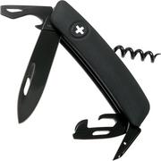 Swiza D03 All black Swiss pocket knife, black