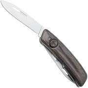 Swiza D03 AM, KNI.0036.6510, Laminate Black, Zwitsers zakmes, 6 tools