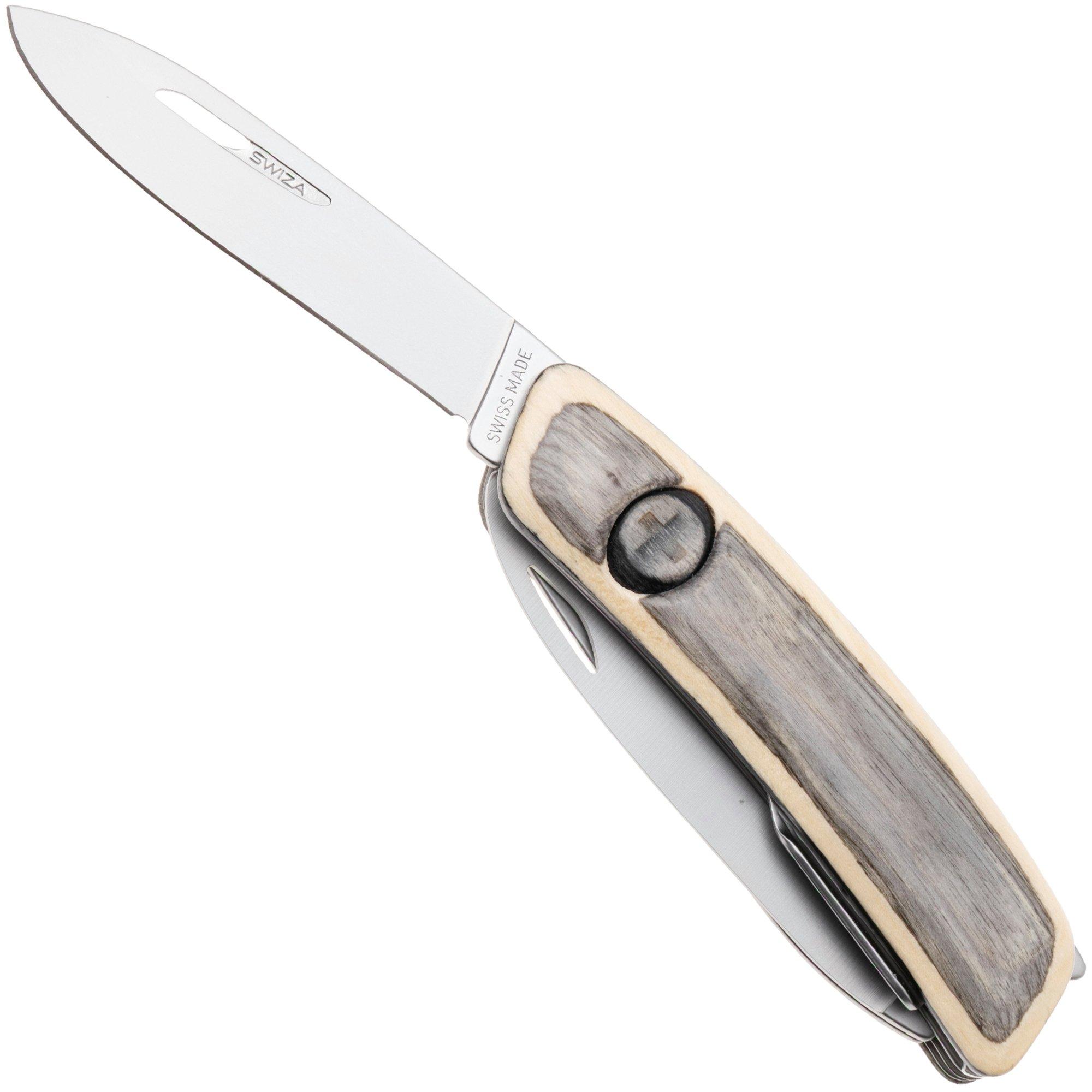 Swiza D06 R AM, KNR.0066.6520, Laminate White, navaja suiza, 7 herramientas