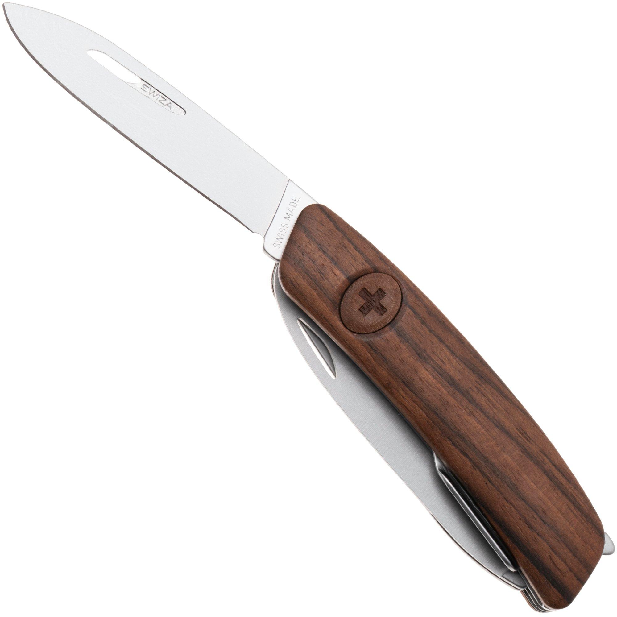 Swiza D06 R AM, KNR.0066.6300, Walnut, Swiss pocket knife, 7 tools