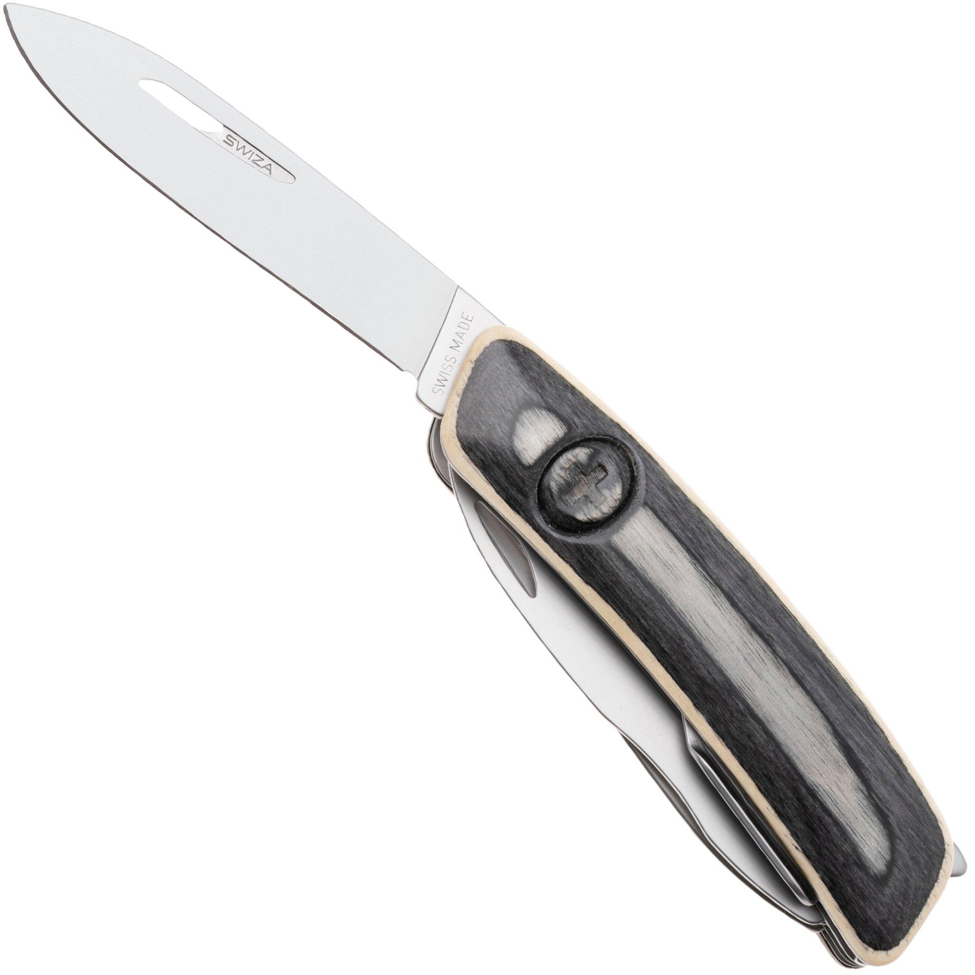 Swiza D07 R AM, KNR.0116.6520, Laminate White, couteau suisse, 7 outils