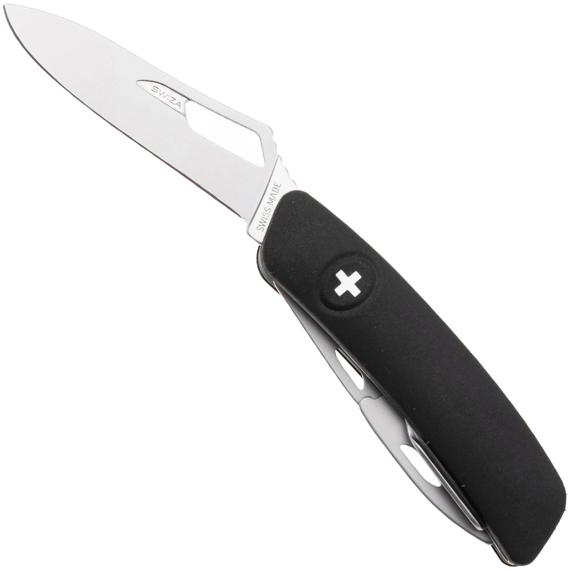 Swiza SH03 R AM, KSH.0036.1010, Black, couteau suisse, 6 outils