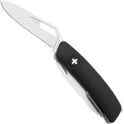 Swiza SH05 R AM, KSH.0056.1010, Black, Zwitsers zakmes, 7 tools