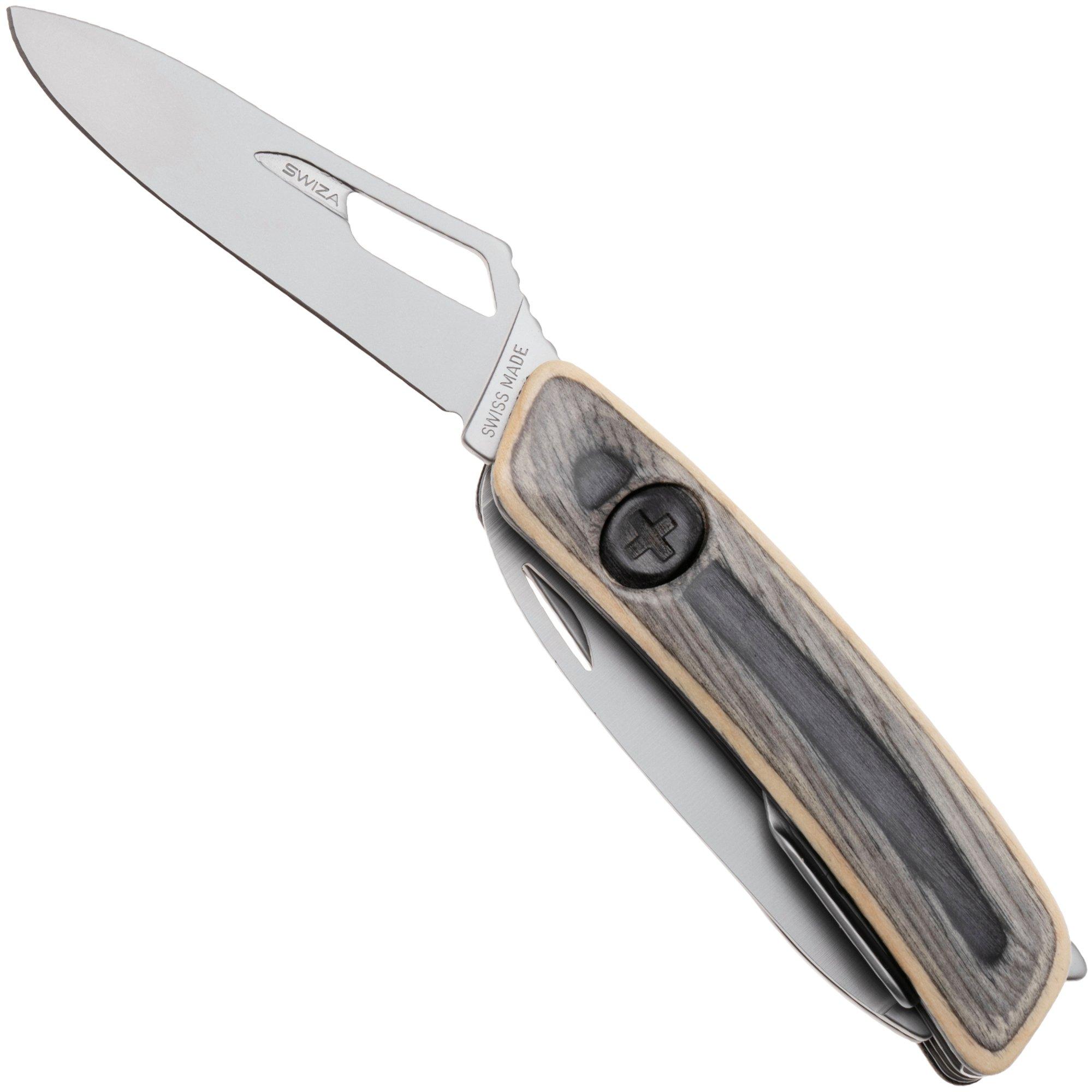 Swiza SH05 R AM, KSH.0056.6520, Laminate White, Swiss pocket knife, 7 tools