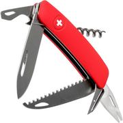 Swiza TT05 Tick Tool, Zwitsers zakmes met teken-tool, rood