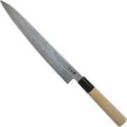 Sakai Takayuki Gin San 33-Layer Damascus couteau à trancher 24 cm