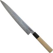 Sakai Takayuki Gin San 33-Layer Damascus carving knife 24 cm