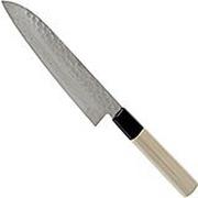 Sakai Takayuki 45-Layer Damascus cuchillo santoku, 18 cm, 7252