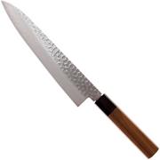 Sakai Takayuki 45-Layer Damascus WA cuchillo cocinero, 24 cm, 07256-D