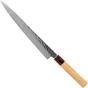 Image for Sakai Takayuki carving knife 33-Layer Damascus Hammered WA 25 cm