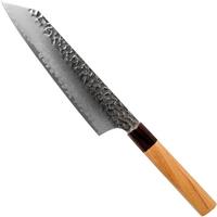 Afbeelding voor Sakai Takayuki bunka 33-Layer Damascus Hammered WA 20 cm