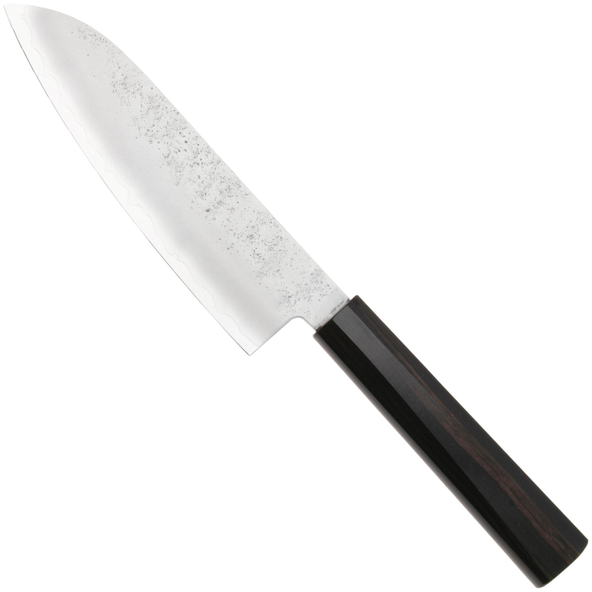 Sakai Takayuki Nashiji VG10 Ebony 14093 Wa-Santoku, 17 cm