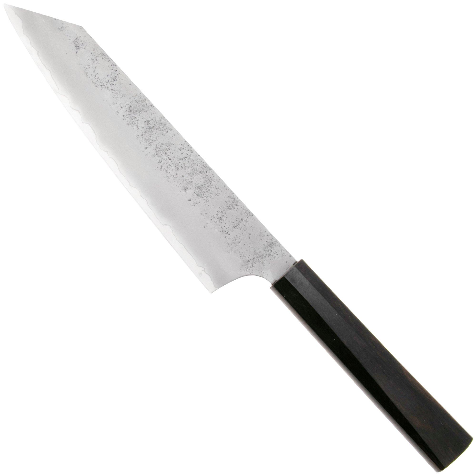 Sakai Takayuki Nashiji VG10 Ebony 14099 Wa-Kengata Gyuto,19 cm