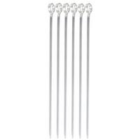 Afbeelding voor Tramontina Churrasco 26499-002 RVS BBQ-spiezen 6-stuks, 20 cm
