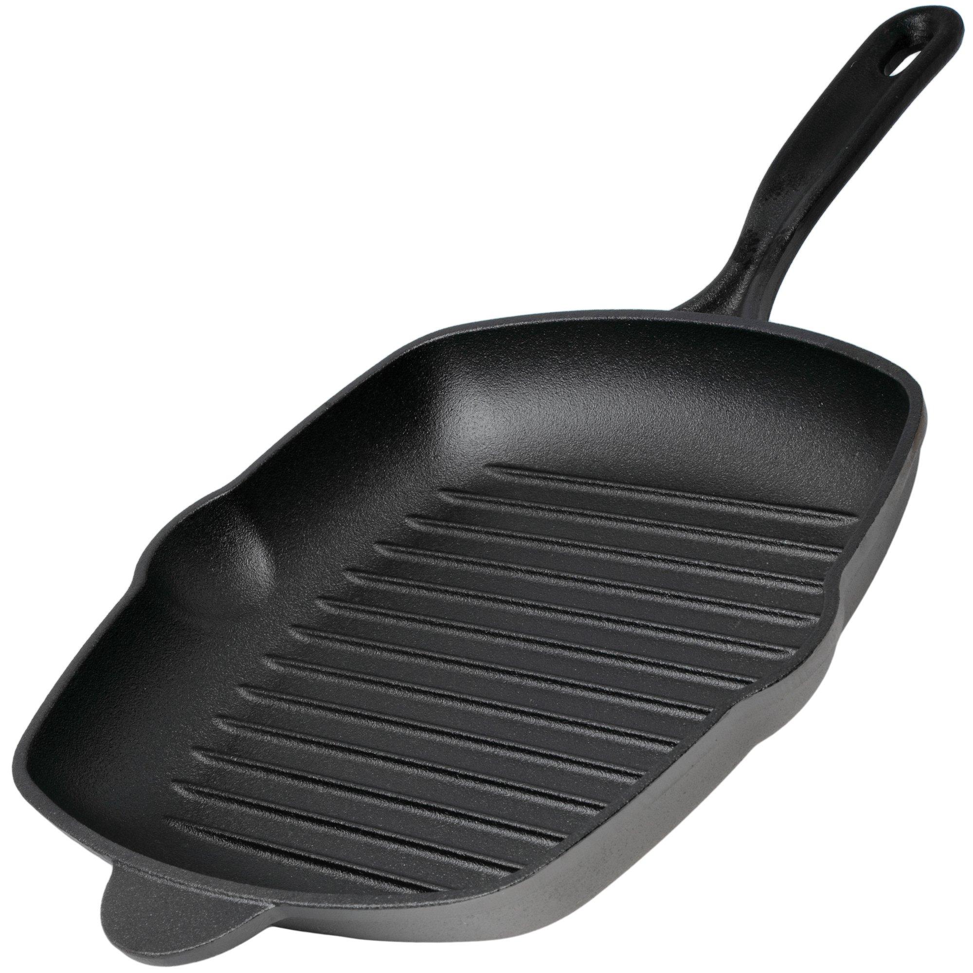 Tramontina 317000-019 square cast iron grill pan, 27 cm