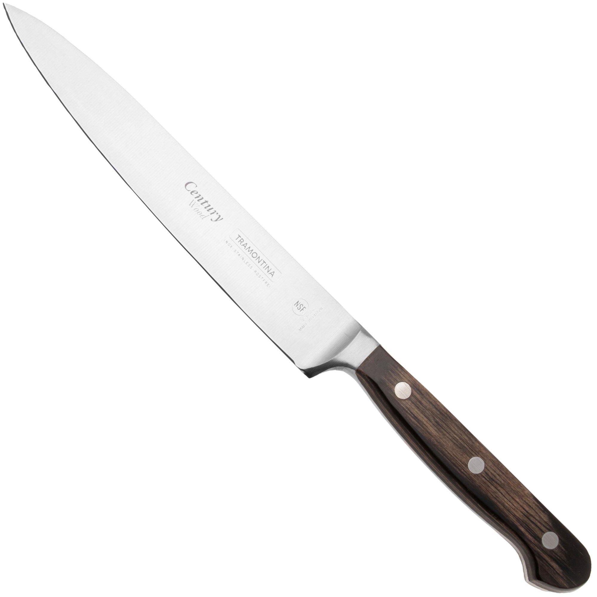 Tramontina Century Wood 21540196, cuchillo multiusos, 16 cm