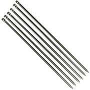 Tramontina Churrasco 26499-005, six stainless steel BBQ skewers, 40 cm