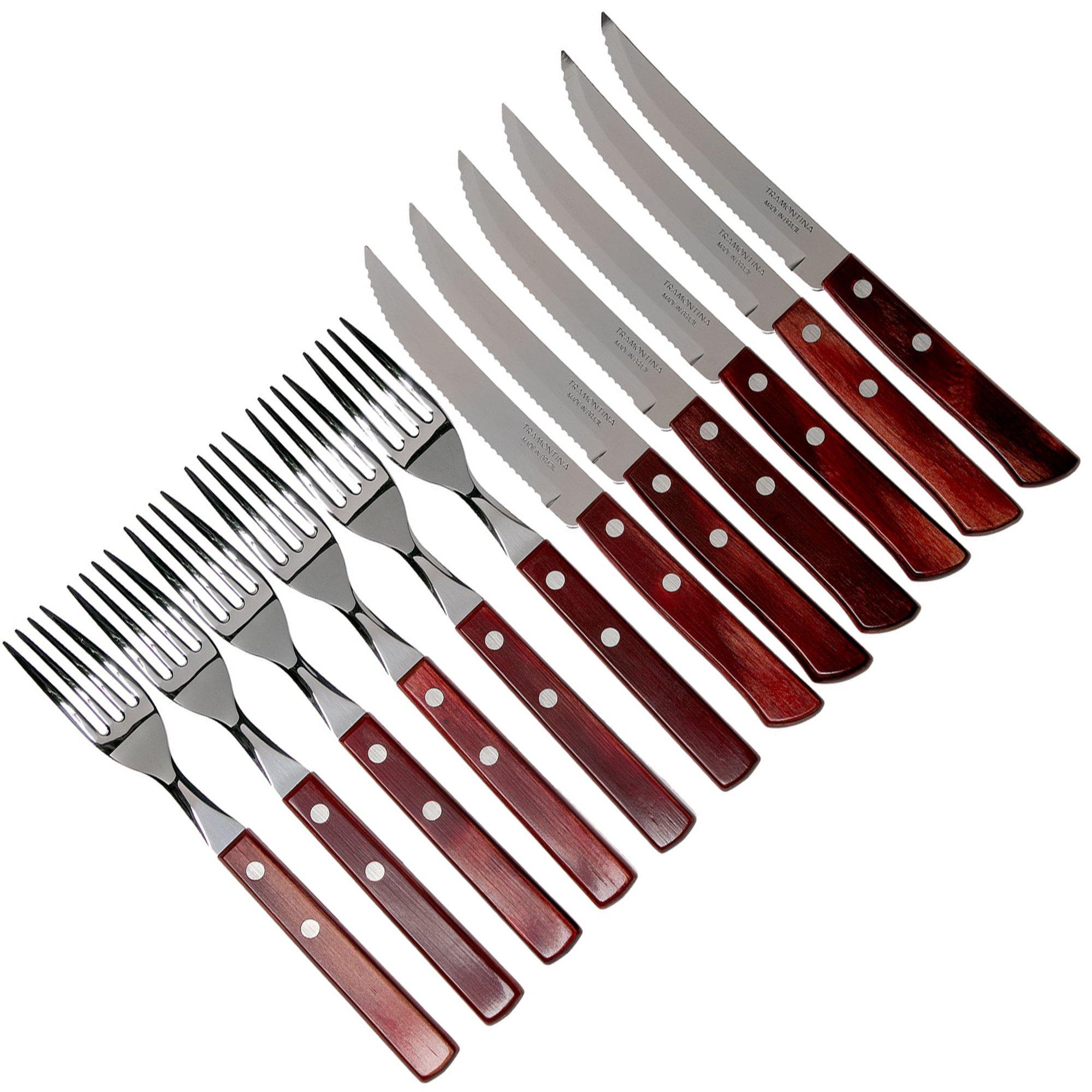 Tramontina Churrasco カトラリーセット 12ピース Churrasco_12_Piece_Polywood_Fo