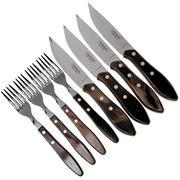 Tramontina Churrasco Jumbo 8-piece steak cutlery set , 29899-263