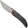 Afbeelding voor Tenable Knives Tarkin B1078A4 Water Ripple Damascus, Twill Carbon G10, zakmes, Matthew Christensen design
