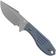 Bild für Tenable Knives Tiny Dancer G014A3 Gray Coated D2, Light Gray G10, Fahrtenmesser, JB Stout Design