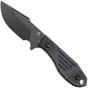 Image pour Tenable Knives Tiny Dancer G014A4 Blackwashed D2, Black Micarta, couteau fixe, JB Stout design
