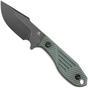 Image for Tenable Knives Tiny Dancer G014A6 Blackwashed D2, Green Micarta, fixed knife, Jonathan Styles design