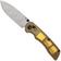 Afbeelding voor Tenable Knives Kryo T1001V10 Acid Etch Damast, PEI/Ultem, zakmes, Kim Ning design