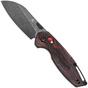 Obraz dla Nóż składany Tenable Knives Model 6 T1022V7 Blackwashed 14C28N, Red Black G-Mascus, projekt Nick Swan