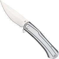 Afbeelding voor Tenable Knives Kratos T1024A5 Stonewashed Nitro-V, White Black G10, zakmes, Ostap Hel design