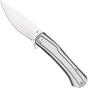 Imagem para Tenable Knives Kratos T1024A5 Stonewashed Nitro-V, White Black G10, navalha, Ostap Hel design