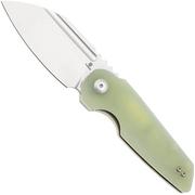 Afbeelding voor Tenable Knives Rafe L T1048A2 Rafe L, Stonewashed 14C28N, Jade G10, zakmes, 4T5 design