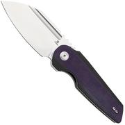 Afbeelding voor Tenable Knives Rafe L T1048A Satin 14C28N, Purple Black G10, zakmes, 4T5 design