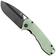 Bild für Tenable Knives Bömbur T1054A8 Blackwashed D2, Natural Jade G10, Taschenmesser, Midgards Messer Design