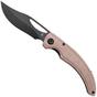 Afbeelding voor Tenable Knives Gideon T1119A2 Blackwashed Nitro-V, Brown Micarta, zakmes, Dead Sober design